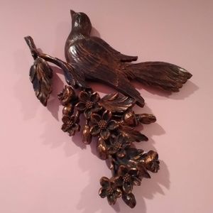 Decorative Bird on the Branch Wall Decor